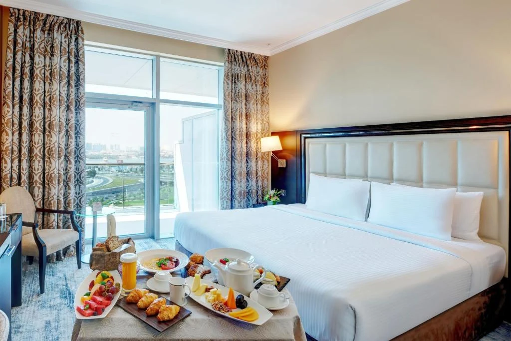 Prepared meals at Amber Palace Hotel near Medanta Hospital Gurgaon
